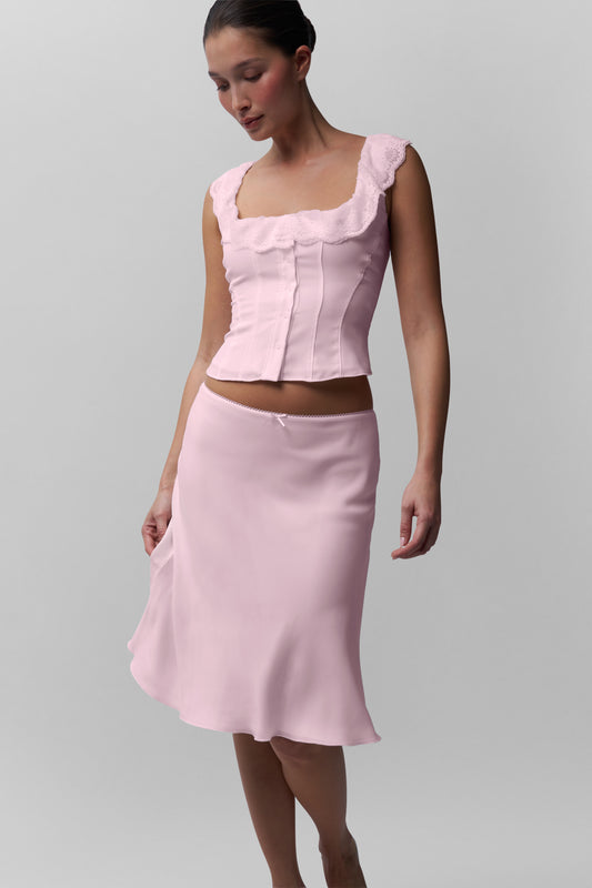 Paloma Skirt in Baby Pink