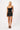 Micro Mini Leather Skirt in Black