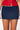 Micro Mini Denim Skirt in Dark Wash
