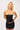Satin Corset in Black 