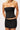 Satin Corset in Black 