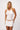 Micro Mini Stretch Skirt in White
