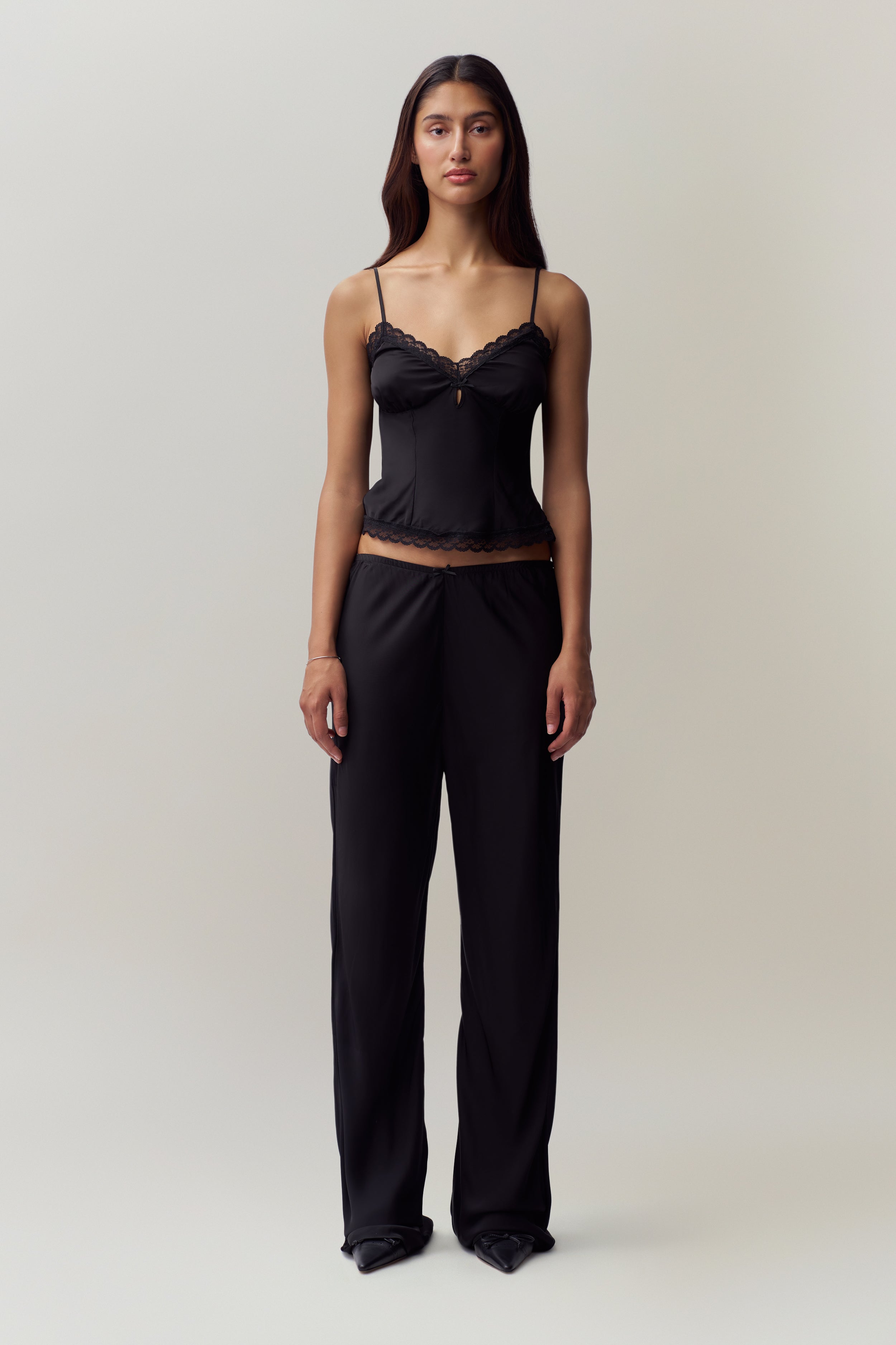 Ivy Pant in Black