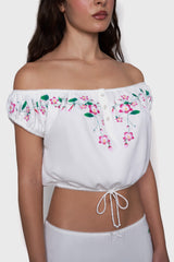 Guizio x Wildflower Water Lily Top