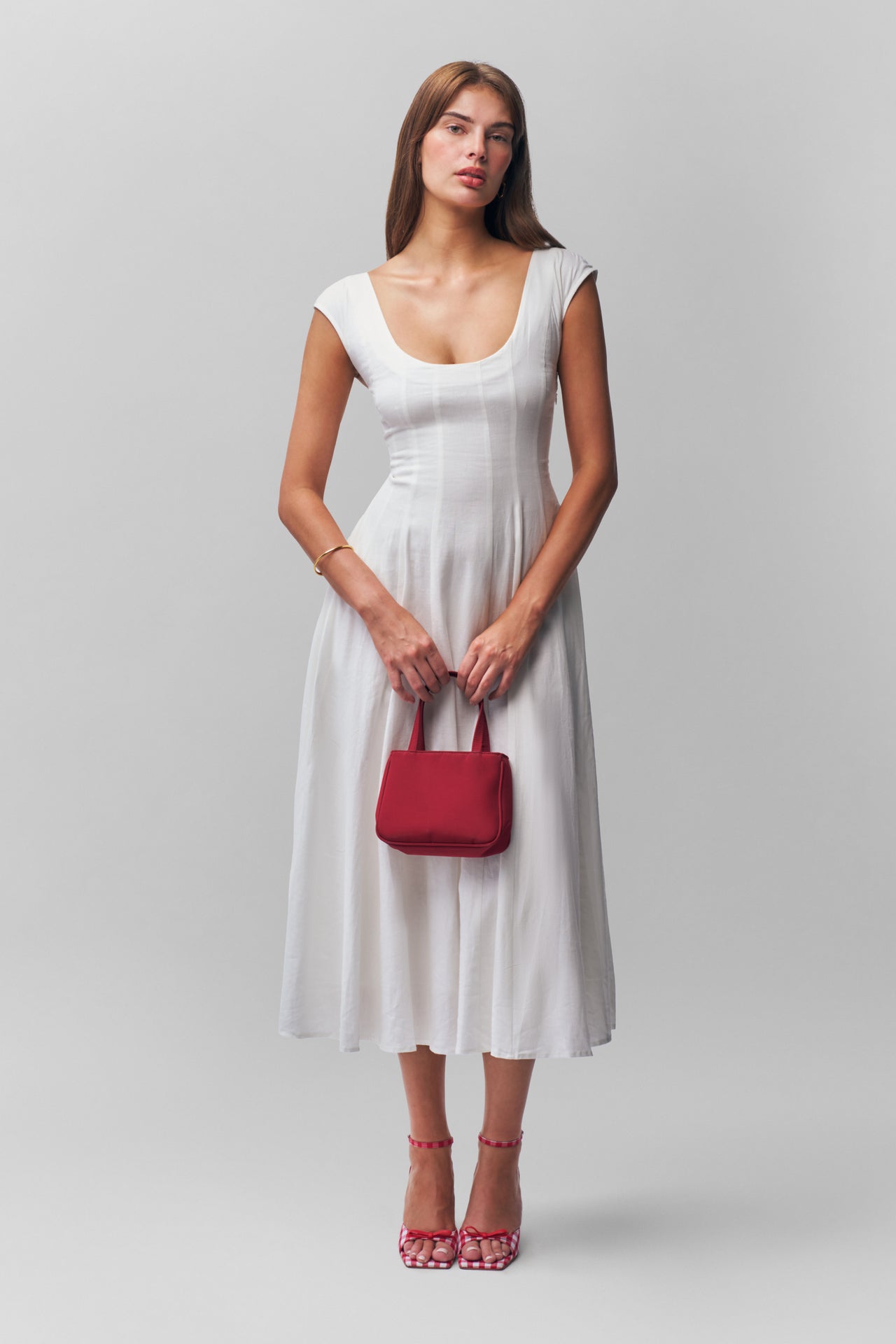 Leila Dress - White