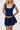 Leila Top in Navy