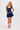 Leila Mini Skirt in Navy