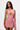 Niko Dress in Metallic Rose Pink