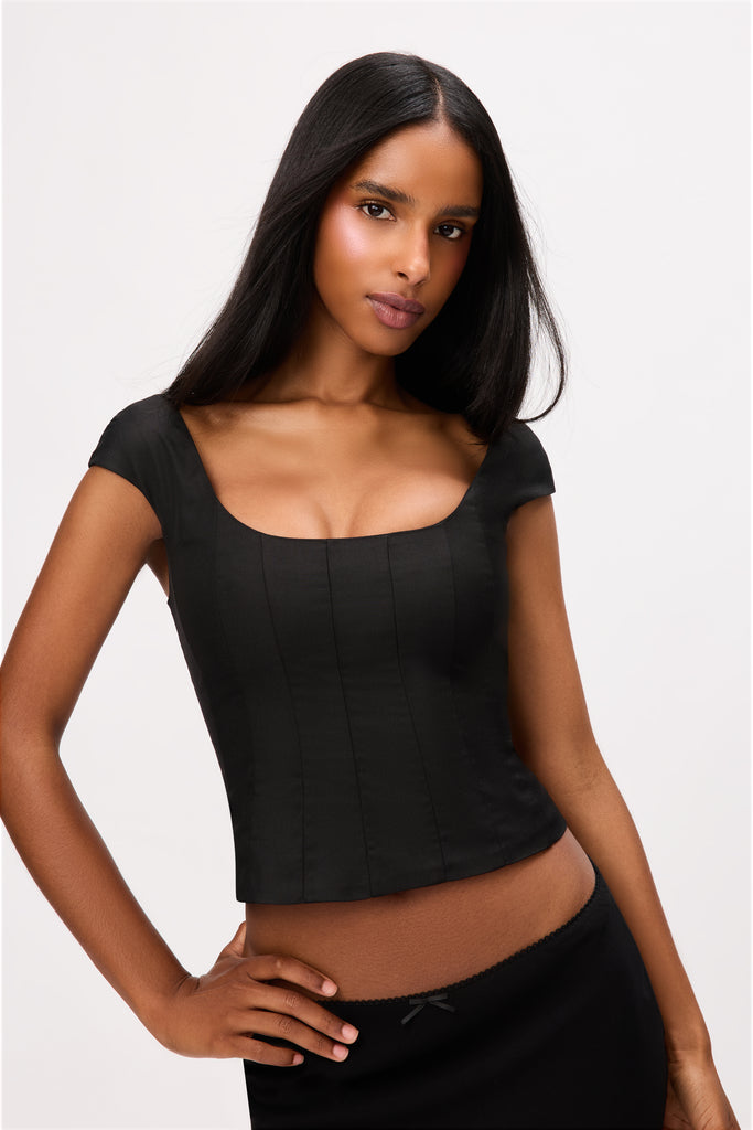 Leila Top in Black