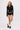 Varsity Fitted Shorts in Black