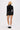 Varsity Fitted Shorts in Black