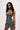 Marini Tartan Corset in Emerald Navy Classic Tartan Combo
