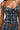 Marini Tartan Corset in Emerald Navy Classic Tartan Combo