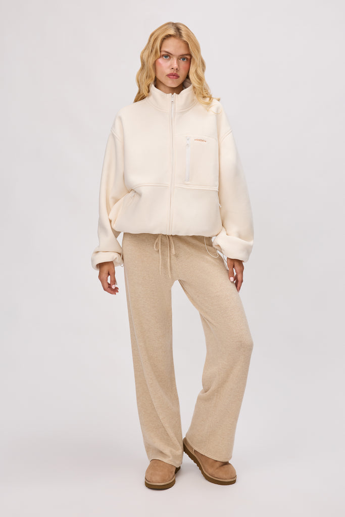 Guizio Fleece Zip Up Jacket