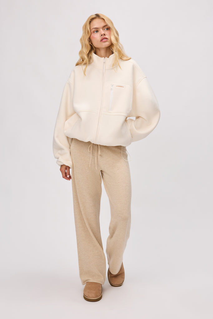 Guizio Fleece Zip Up Jacket