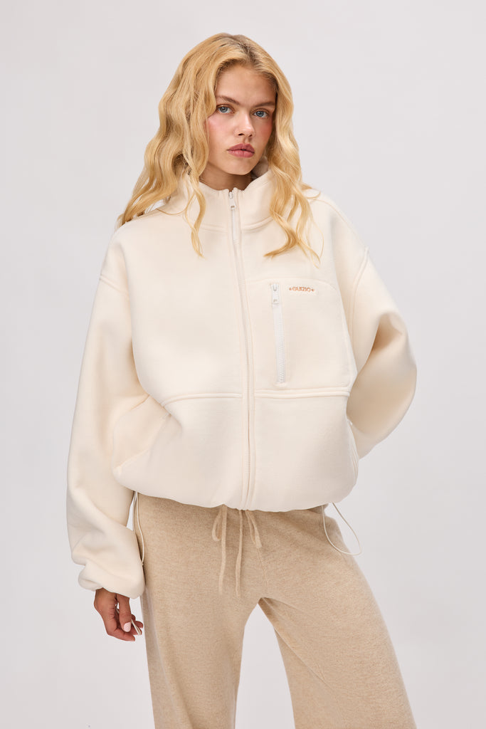 Guizio Fleece Zip Up Jacket