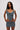 Chamonix Tartan Corset in Emerald Navy Classic Tartan Combo