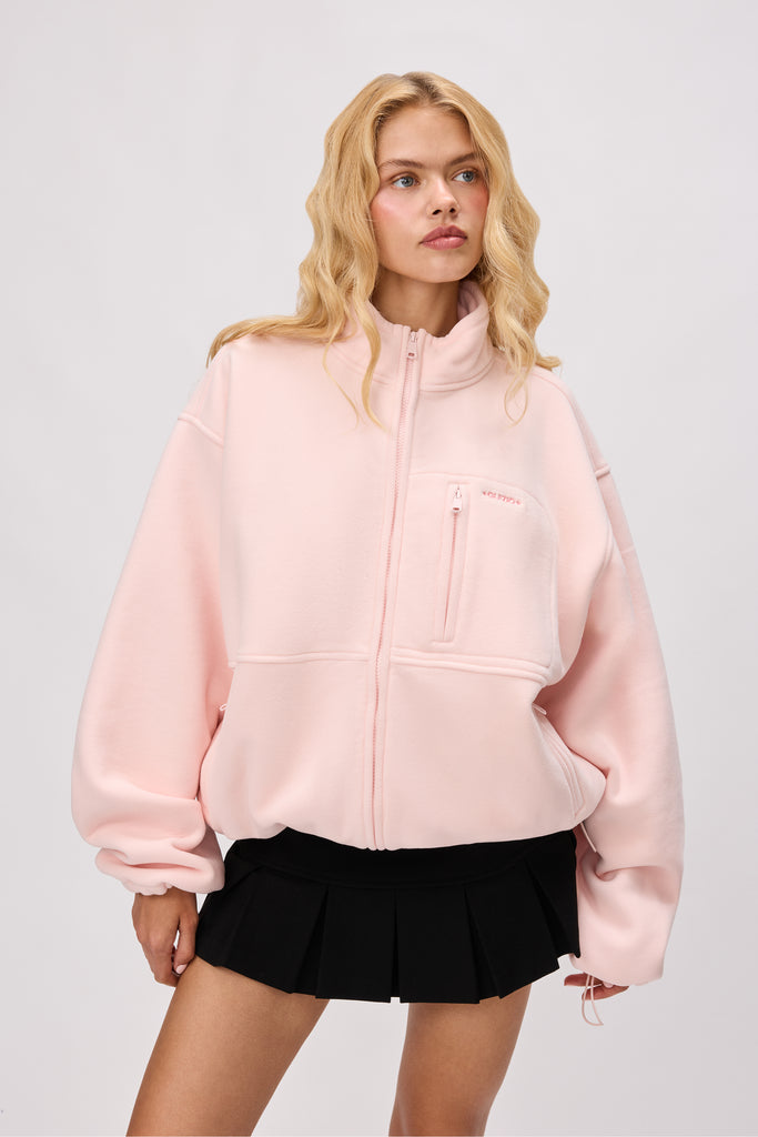 Guizio Fleece Zip Up Jacket