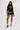 Varsity Zip Up Jacket in Black