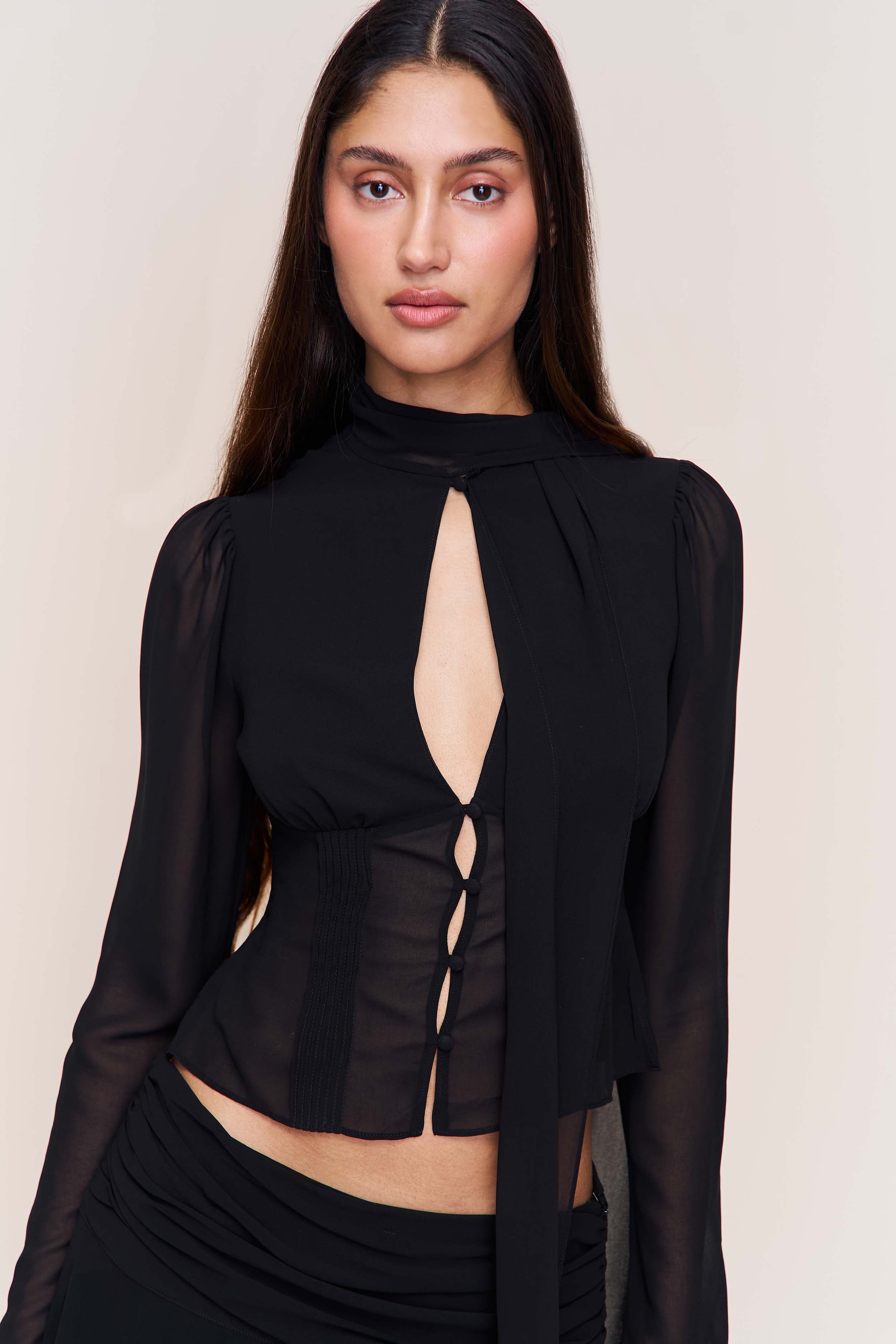 Guizio Ara Long Sleeve Top