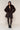 Roxie Faux Fur Coat in Chocolate
