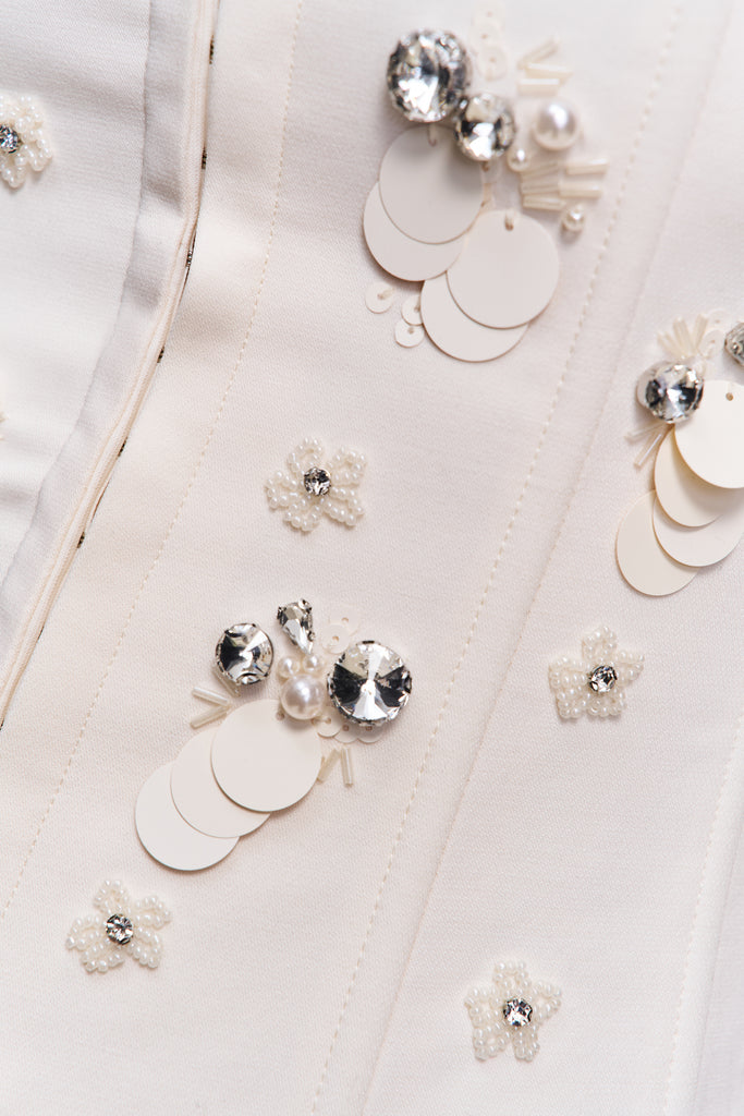 Embellished Oversized Blazer