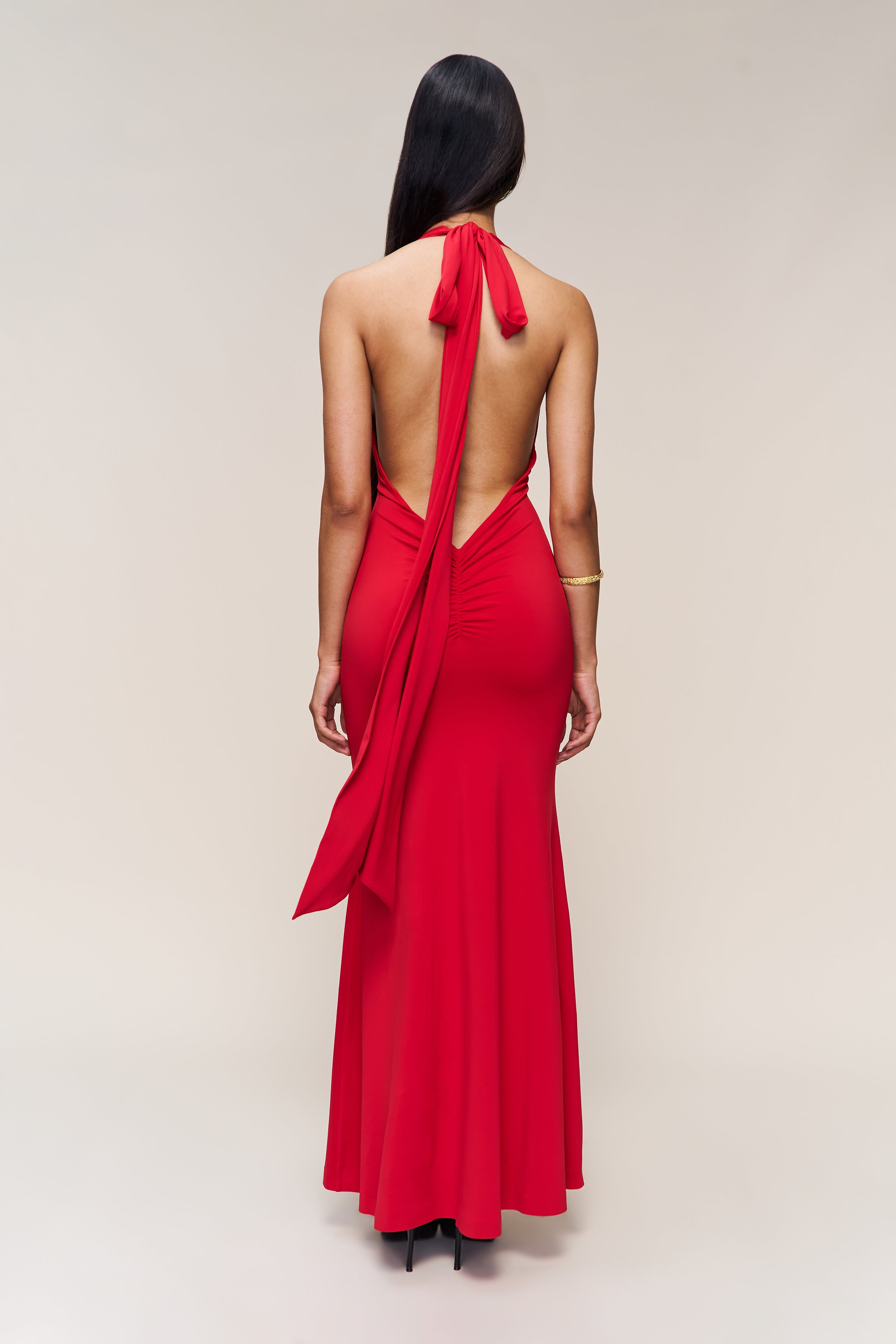 GUIZIO Siena Maxi Dress Red Love / L GUIZIO Siena Maxi Dress Red Love / L