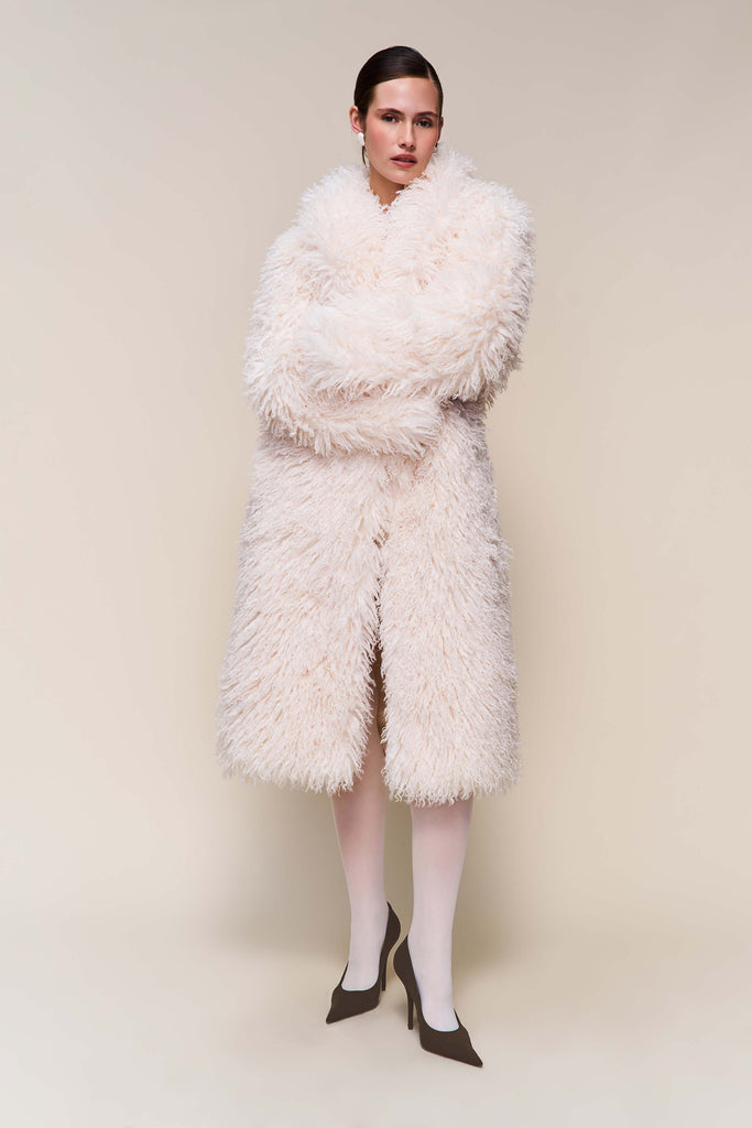Puglia Maxi Fur Coat