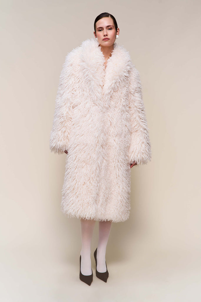 Puglia Maxi Fur Coat