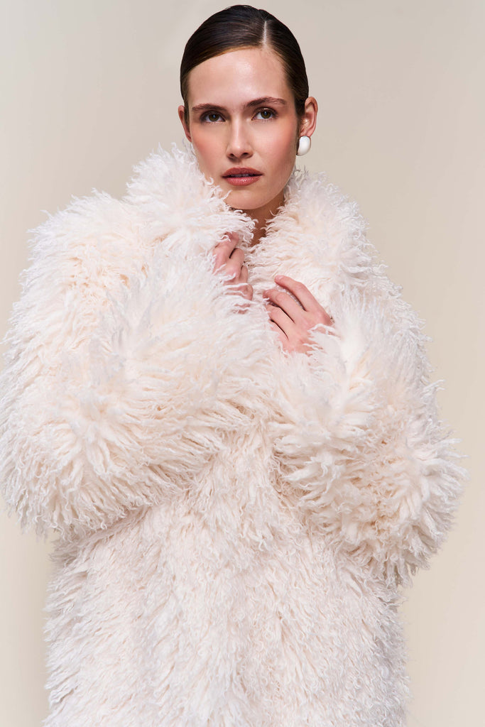 Puglia Maxi Fur Coat