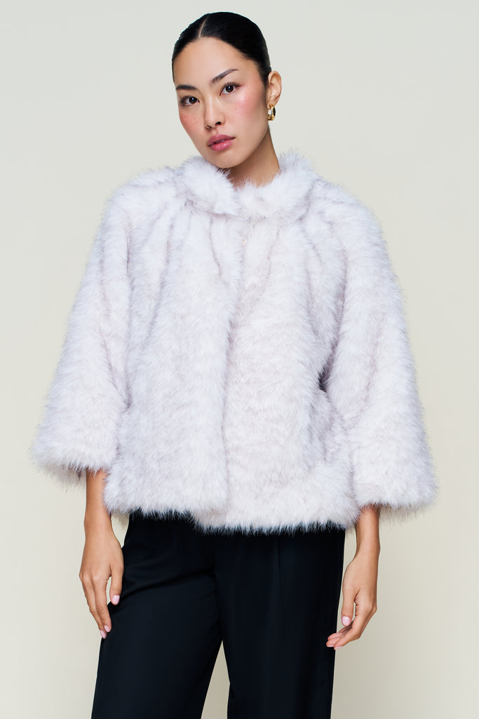 Lucienne Faux Fur Topper