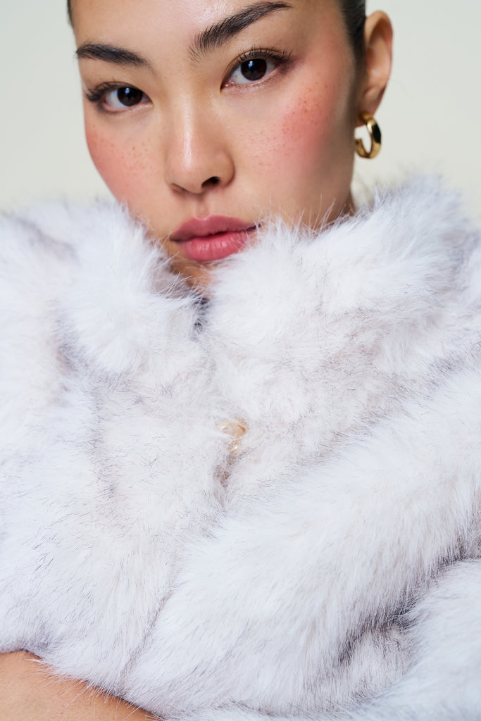 Lucienne Faux Fur Topper
