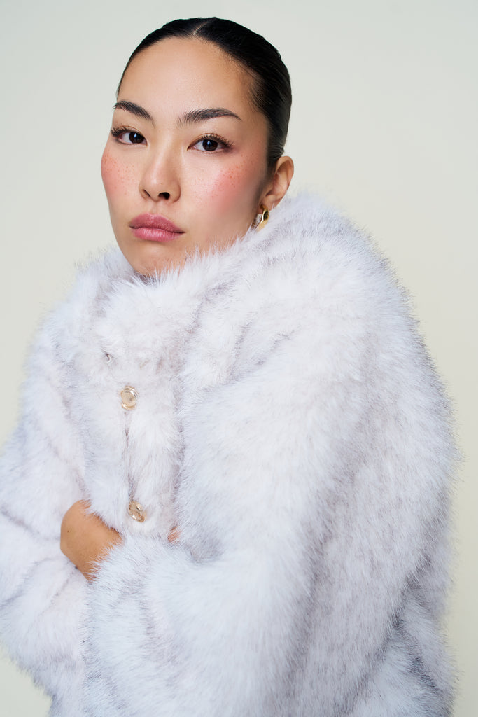 Lucienne Faux Fur Topper