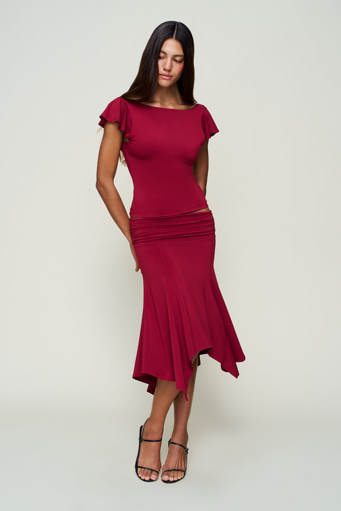 Soffiano Skirt