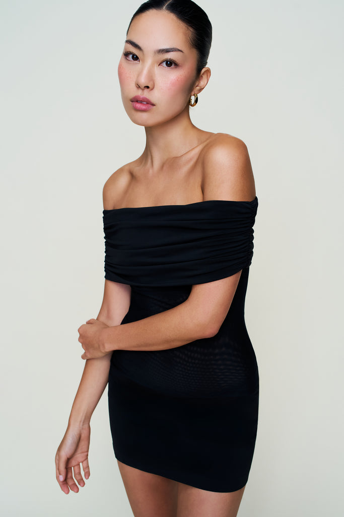TALIA MESH MINI DRESS