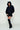 Shiba Zip Up  in Black