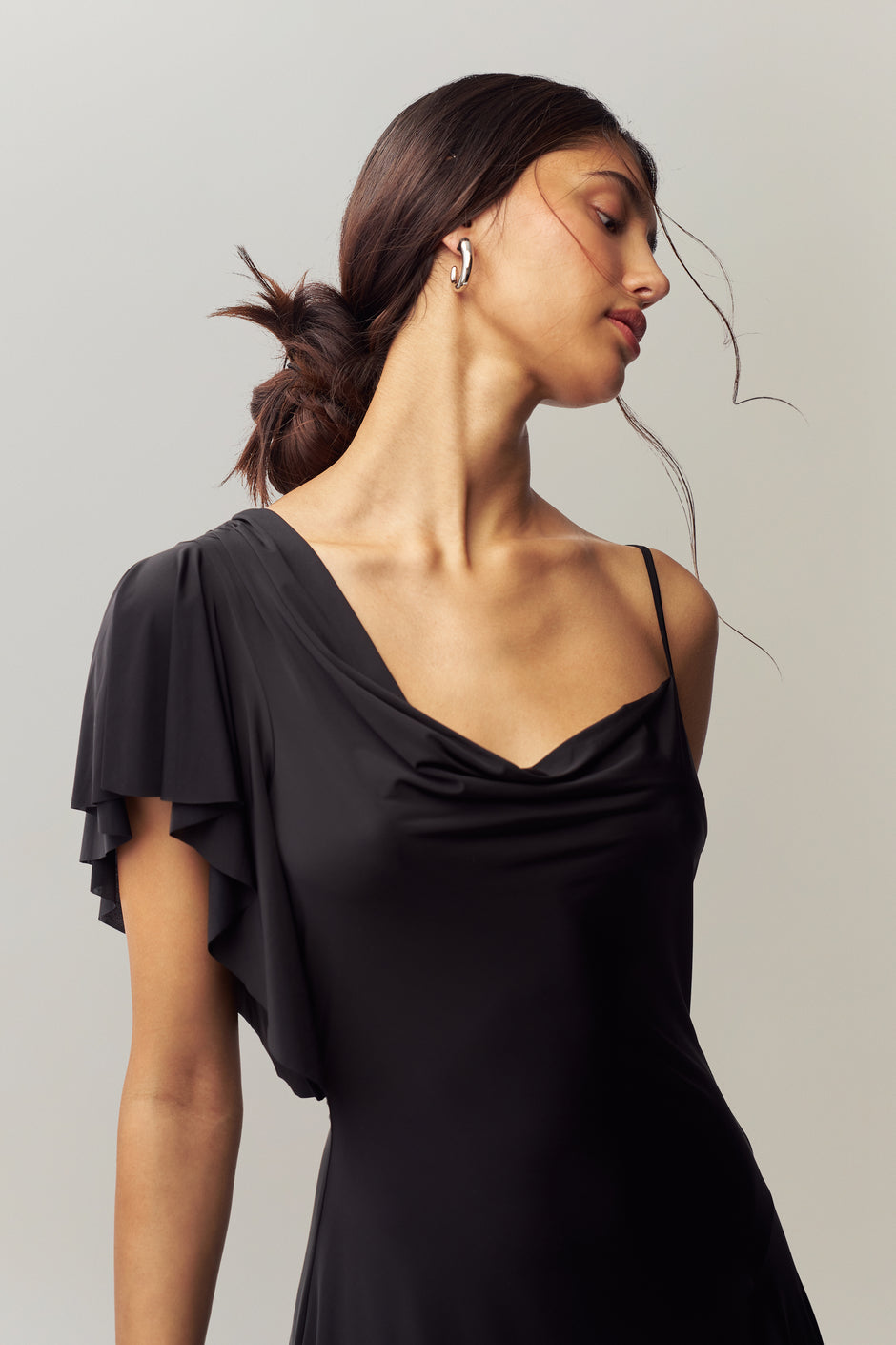 Palma wood ear dress