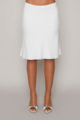 Paloma Lace Skirt in White