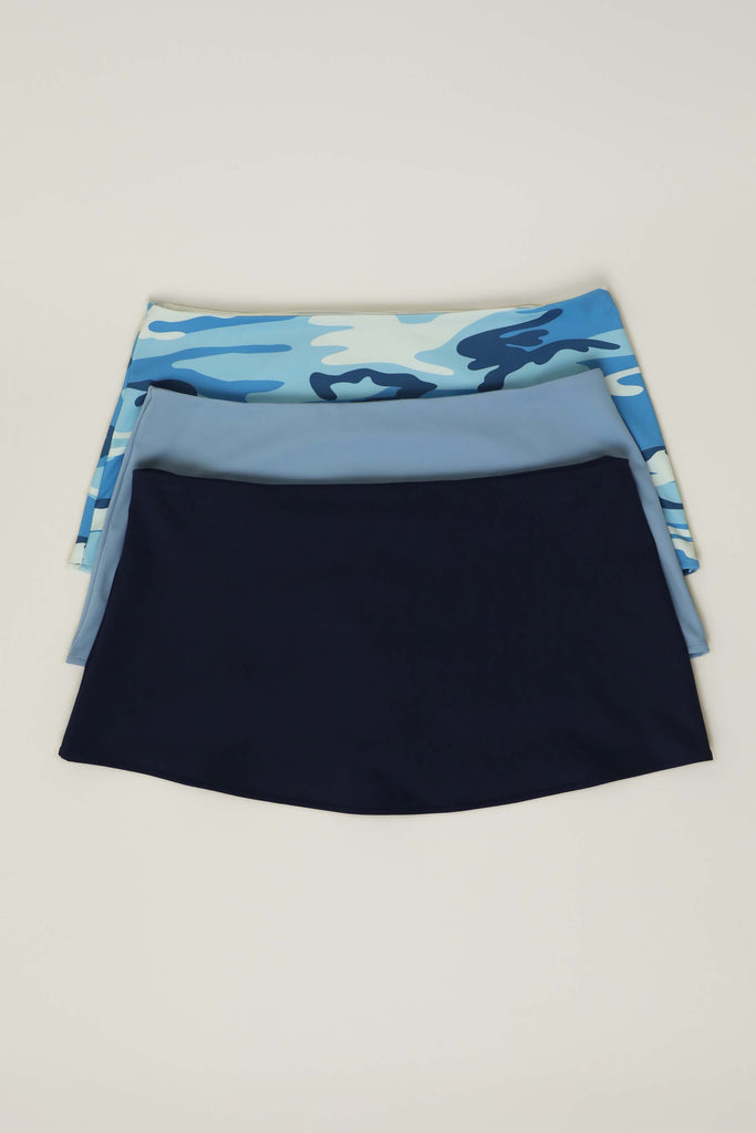 Micro Mini Stretch Skirt, 3-pack