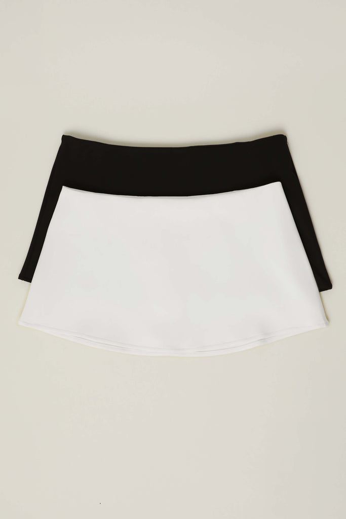 Micro Mini Stretch Skirt, 2-pack