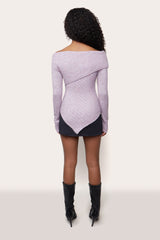Rosaly Sweater in Rose Dust