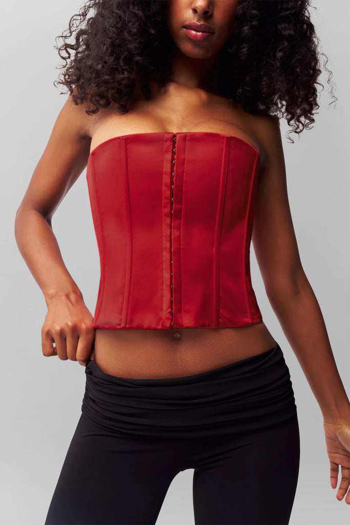 Satin Corset