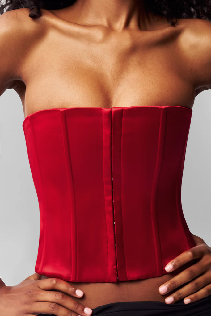 Satin Corset