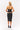 LILLIAN PENCIL SKIRT IN GREY PINTRIPE
