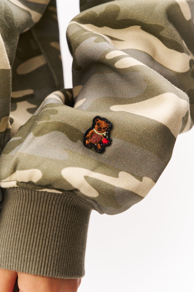 GUIZIO PULLOVER HOODIE IN CAMOUFLAGE