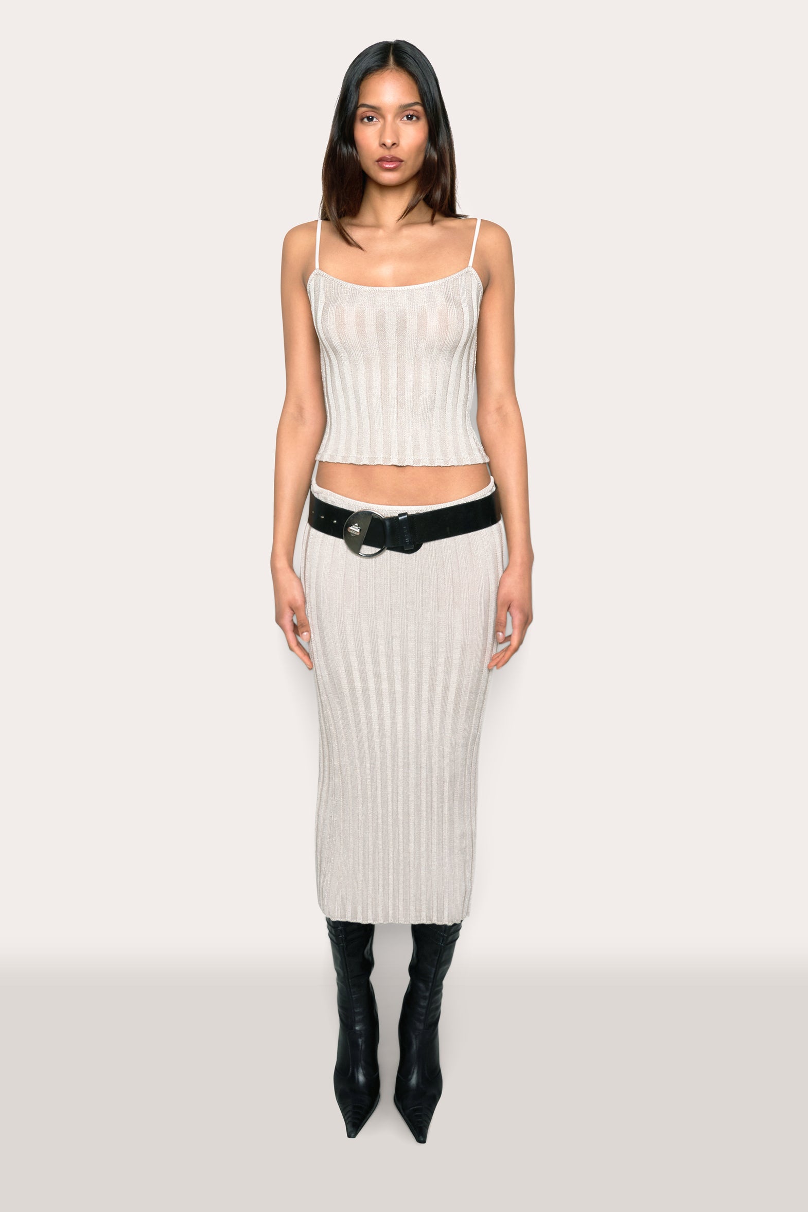 Ribbed Knit Tank Set (3m-4T)