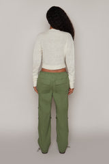 Utility Cargo Pants in Sage Green