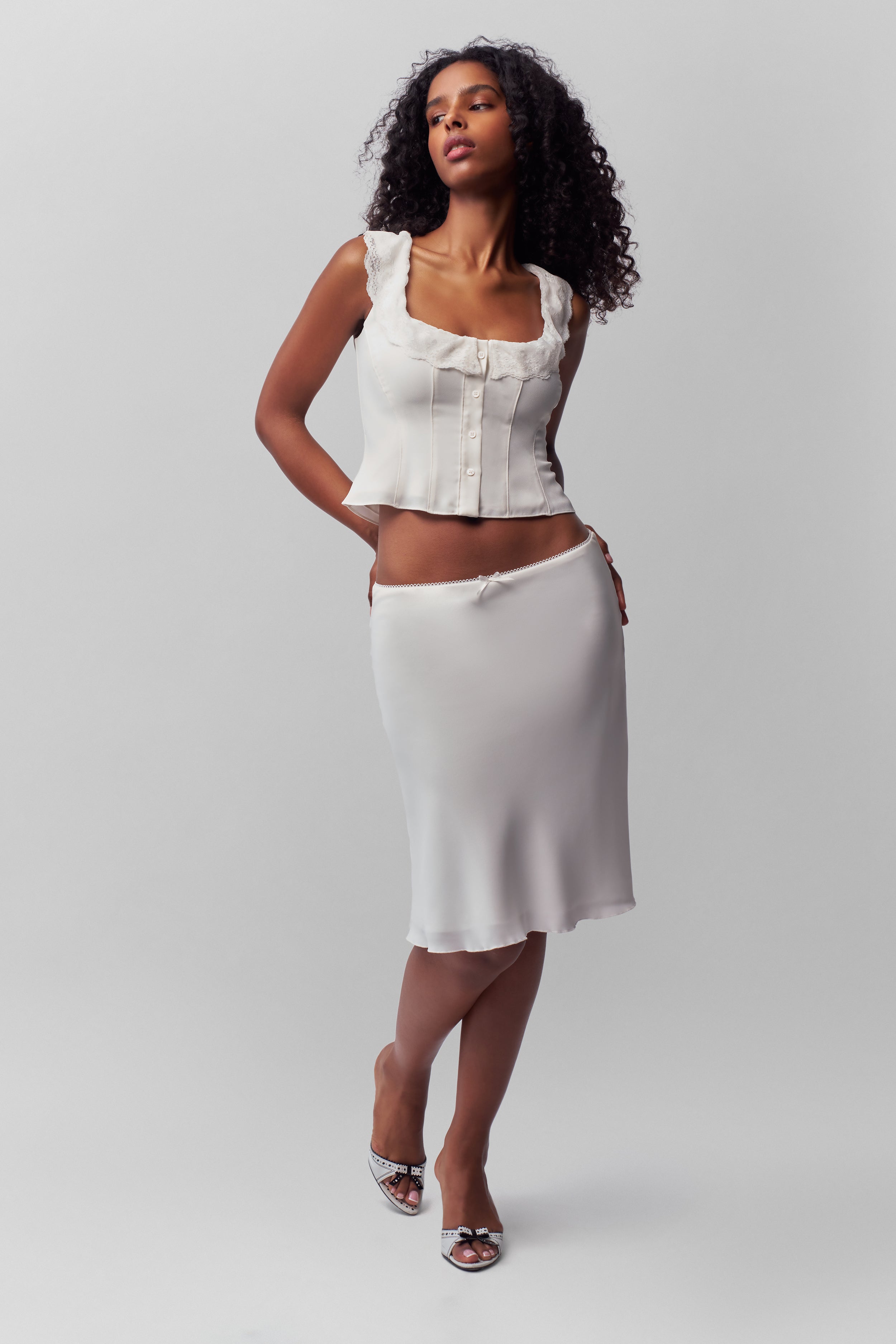 Paloma Skirt in White