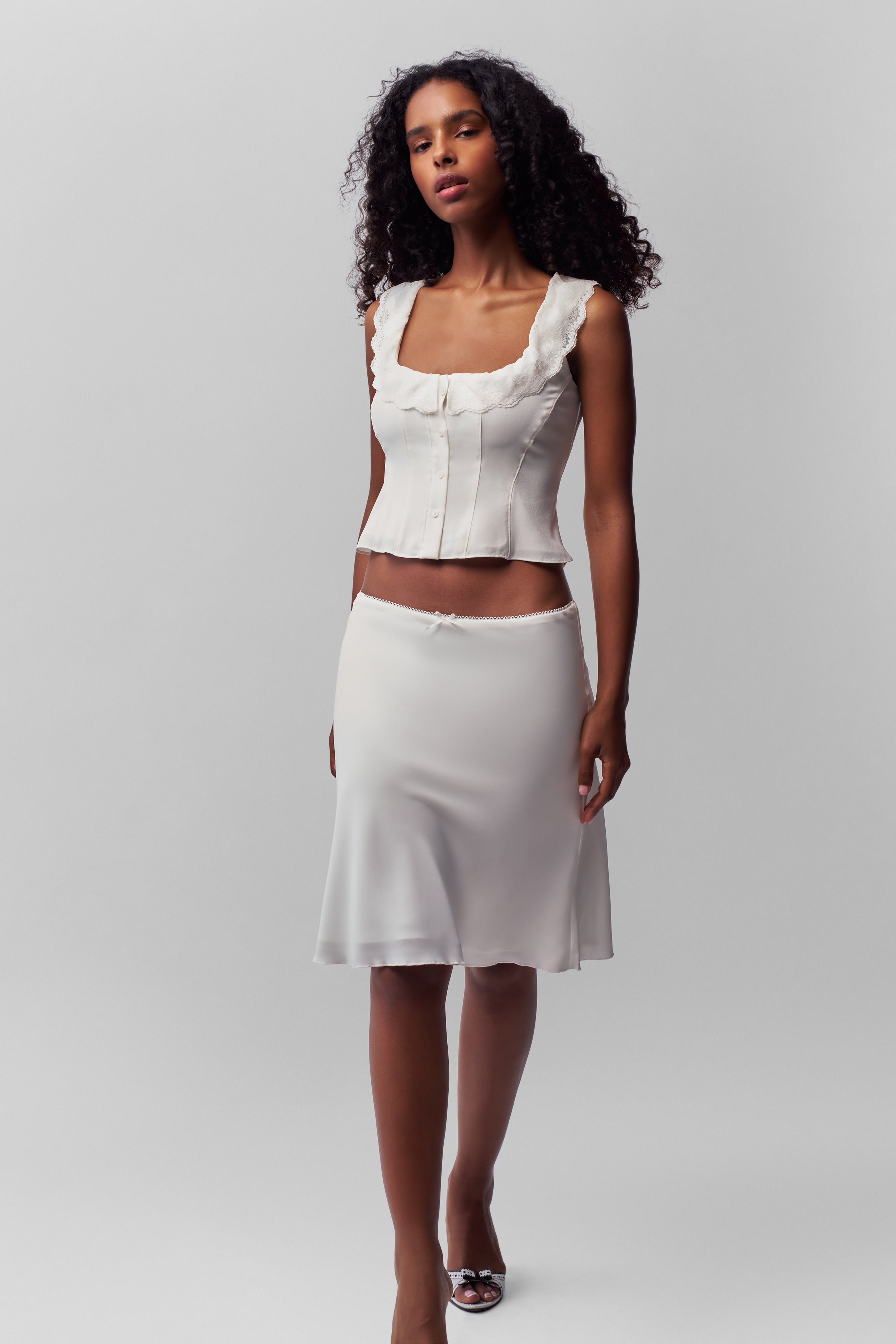 Paloma Skirt in White