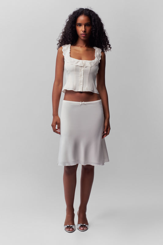 Paloma Skirt in White